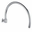 Scudo Traditional Chrome Pivoting Wall Mounted Shower Arm