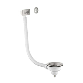 Scudo Universal Kitchen Sink Waste in Stainless Steel