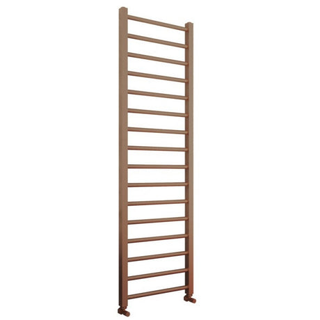 Scudo Vibe 500mm Wide Brushed Bronze Towel Radiator 1600mm