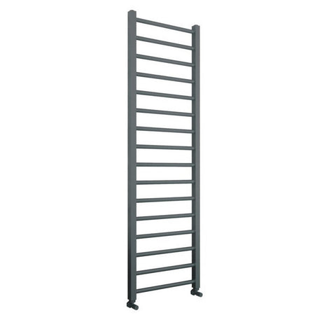 Scudo Vibe 500mm Wide Gunmetal Towel Radiator 1600mm