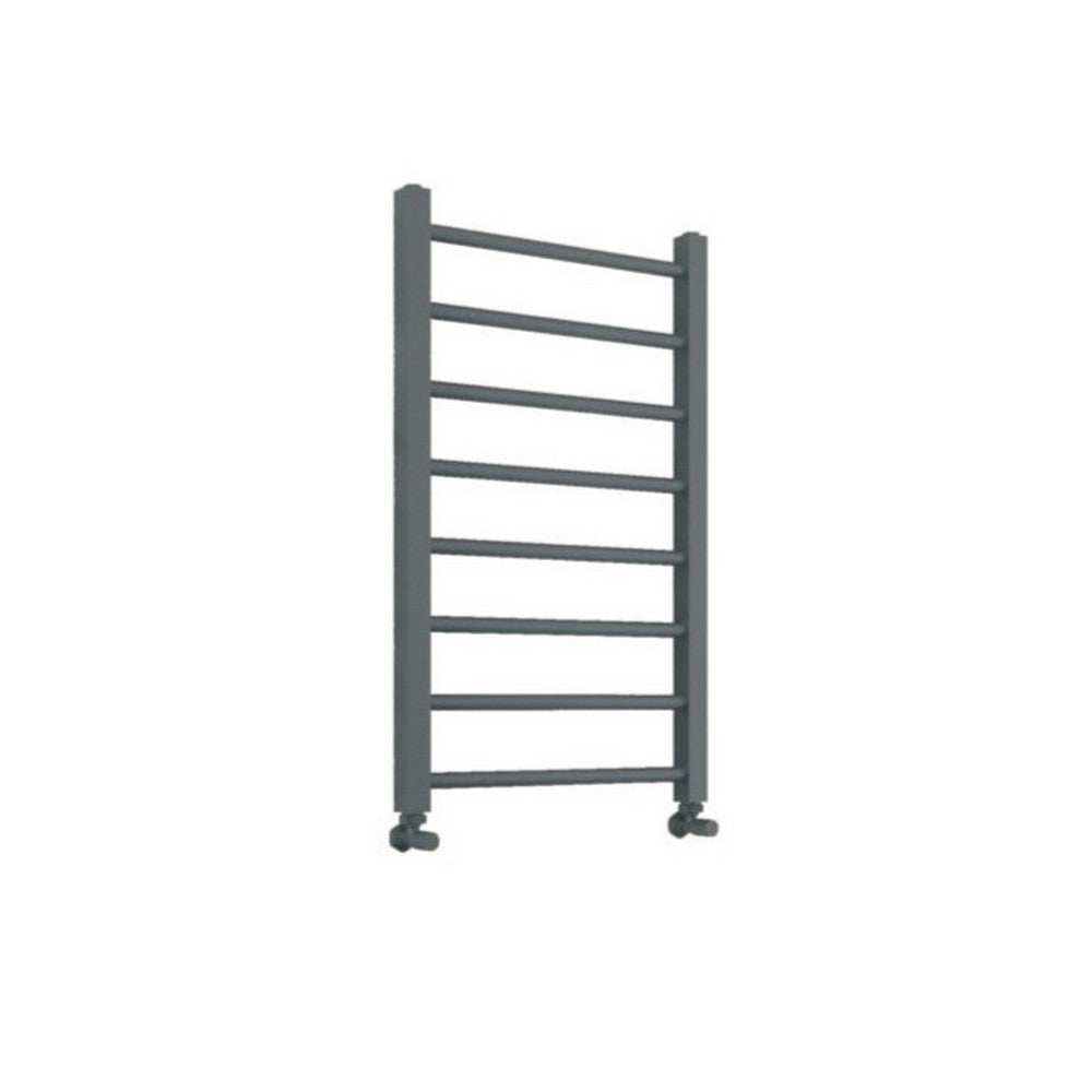 Scudo Vibe 500mm Wide Gunmetal Towel Radiator 800mm