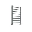 Scudo Vibe 500mm Wide Gunmetal Towel Radiator 800mm