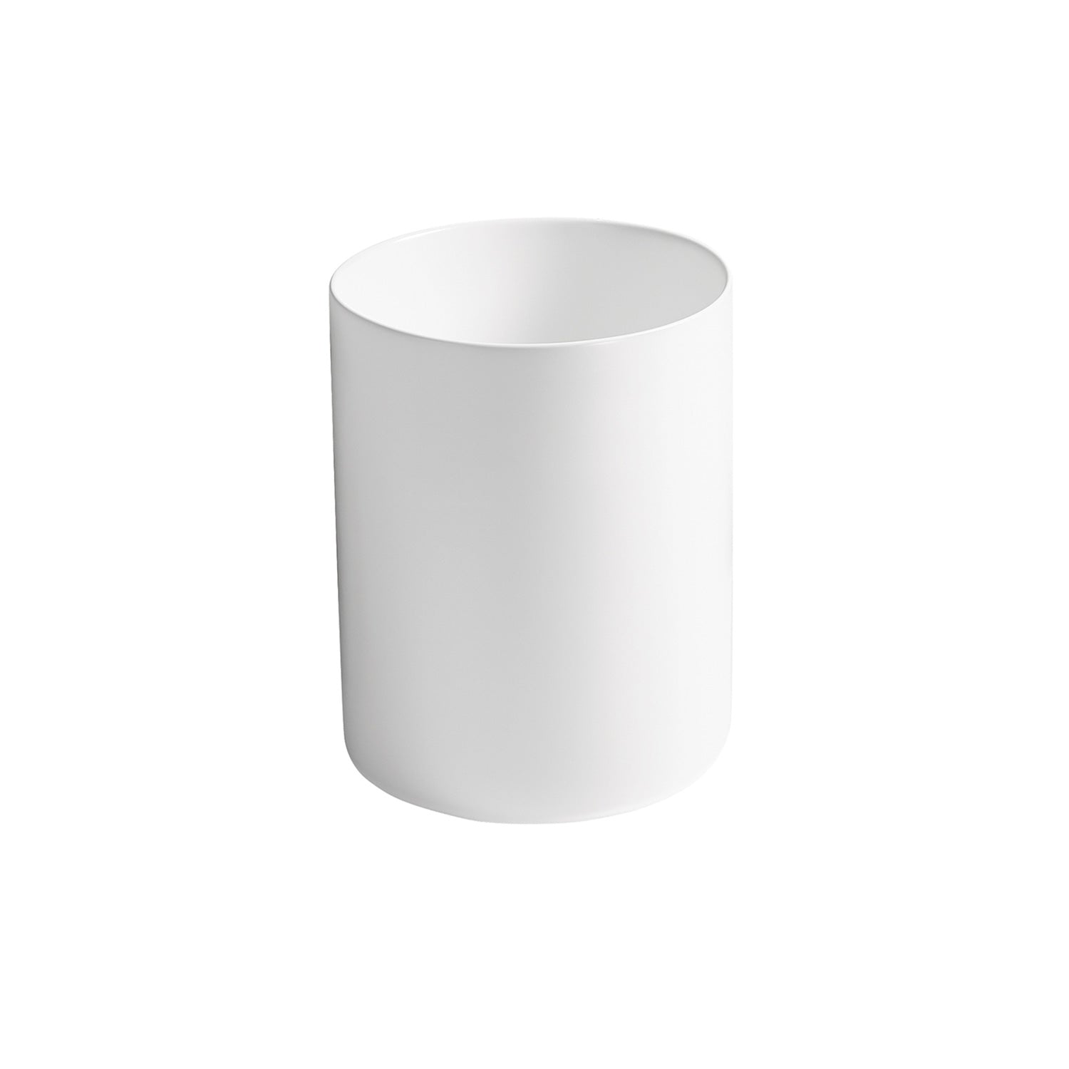 Shelph Tall Countertop Basin 360mm in matt-white