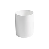 Shelph Tall Countertop Basin 360mm in matt-white