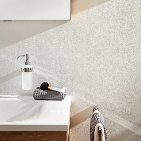 Smedbo Air Soap Dispenser with Polished Chrome Holder