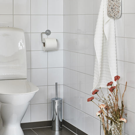 Smedbo Home Toilet Roll Holder in Polished Chrome