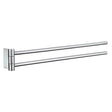 AK326 Smedbo Air Double Swing Arm Towel Rail