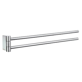 AK326 Smedbo Air Double Swing Arm Towel Rail