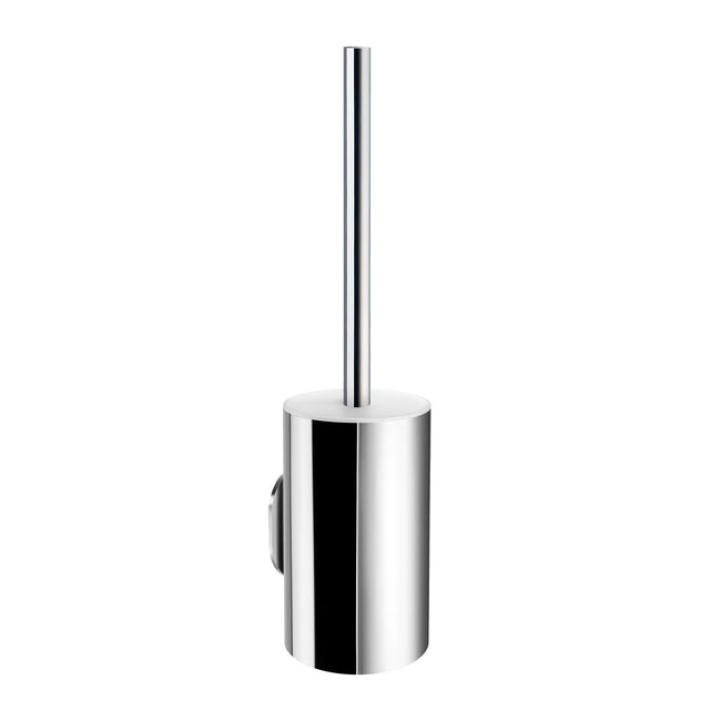 TK332 Smedbo Dot Chrome Self Adhesive Toilet Brush and Holder