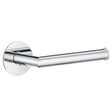 TK3411 Smedbo Dot Chrome Self Adhesive Toilet Roll Holder