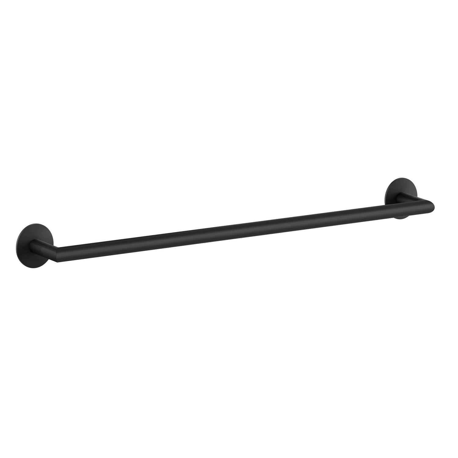 TB3464 Smedbo Dot Matt Black Self Adhesive Single Towel Rail