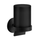 TB361 Smedbo Dot Matt Black Self Adhesive Wall Mounted Soap Dispenser