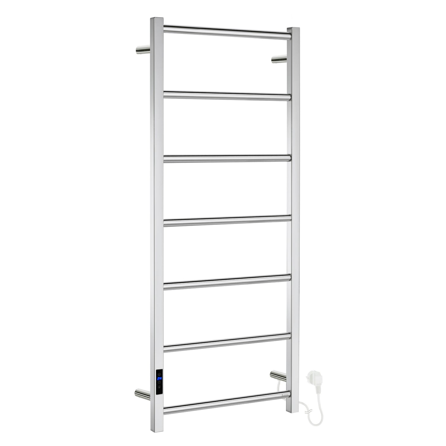 FK706 Smedbo Dry High 500 x 1212mm Polished Electric Towel Warmer