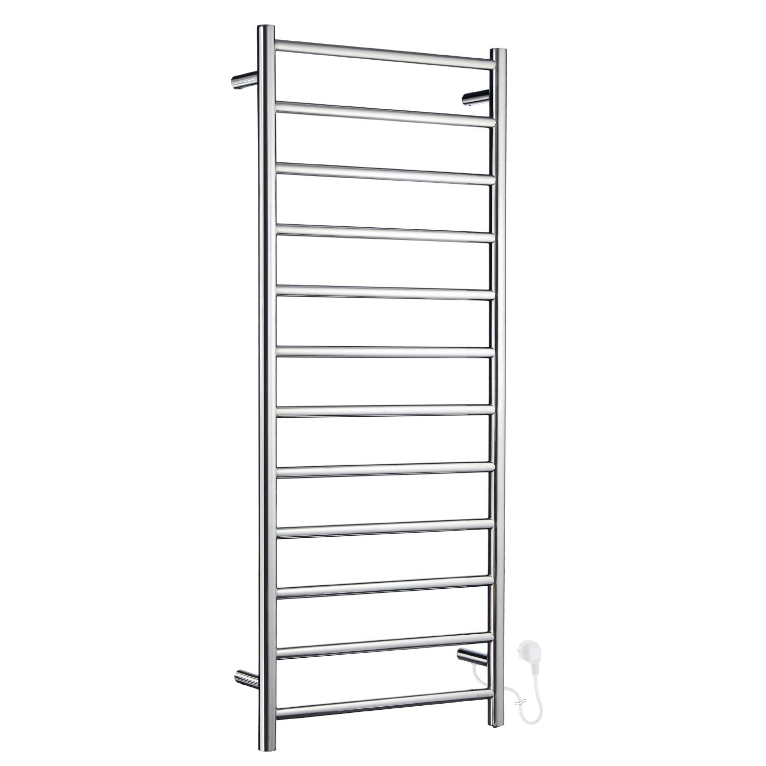 FK701 Smedbo Dry Polished 500 x 1212mm High Electric Towel Warmer