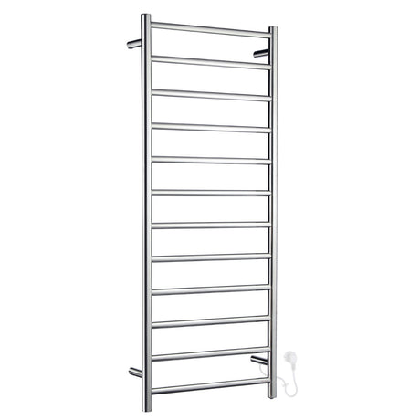 FK701 Smedbo Dry Polished 500 x 1212mm High Electric Towel Warmer