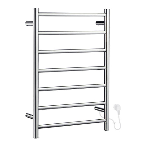 FK700 Smedbo Dry Polished 500 x 689mm Compact Electric Towel Warmer