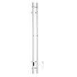 FK712 Smedbo Dry Vertical 120 x 1500mm Electric Polished Towel Warmer