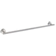 Smedbo Home Single Towel Rail in Brushed Chrome