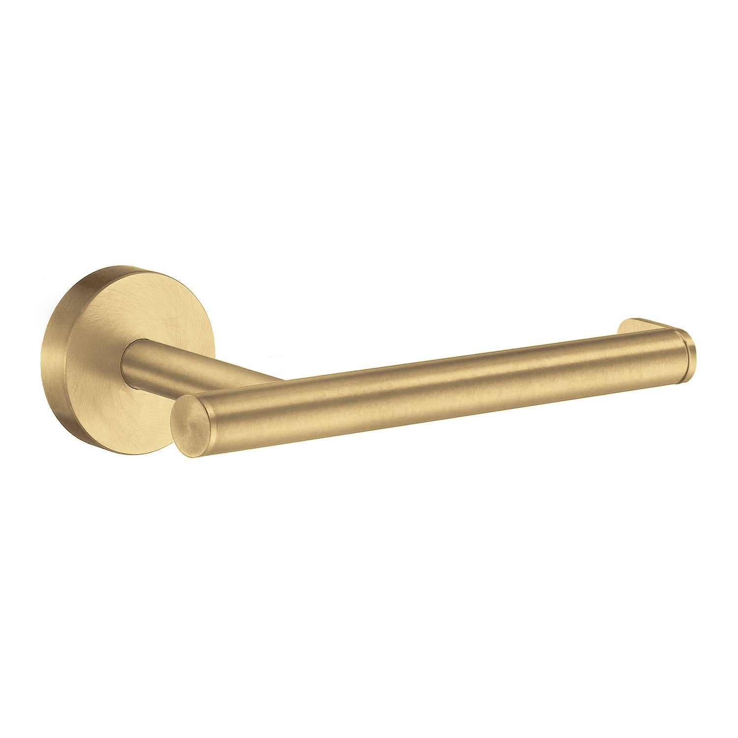 Smedbo Home Straight Toilet Roll Holder in Brushed Brass