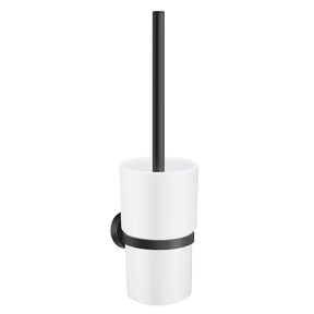 Smedbo Home Toilet Brush and Holder in Black
