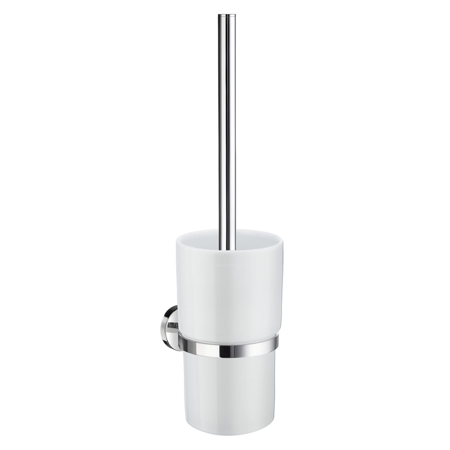 Smedbo Home Toilet Brush and Holder in Polished Chrome