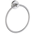Smedbo Home Towel Ring in Brushed Chrome