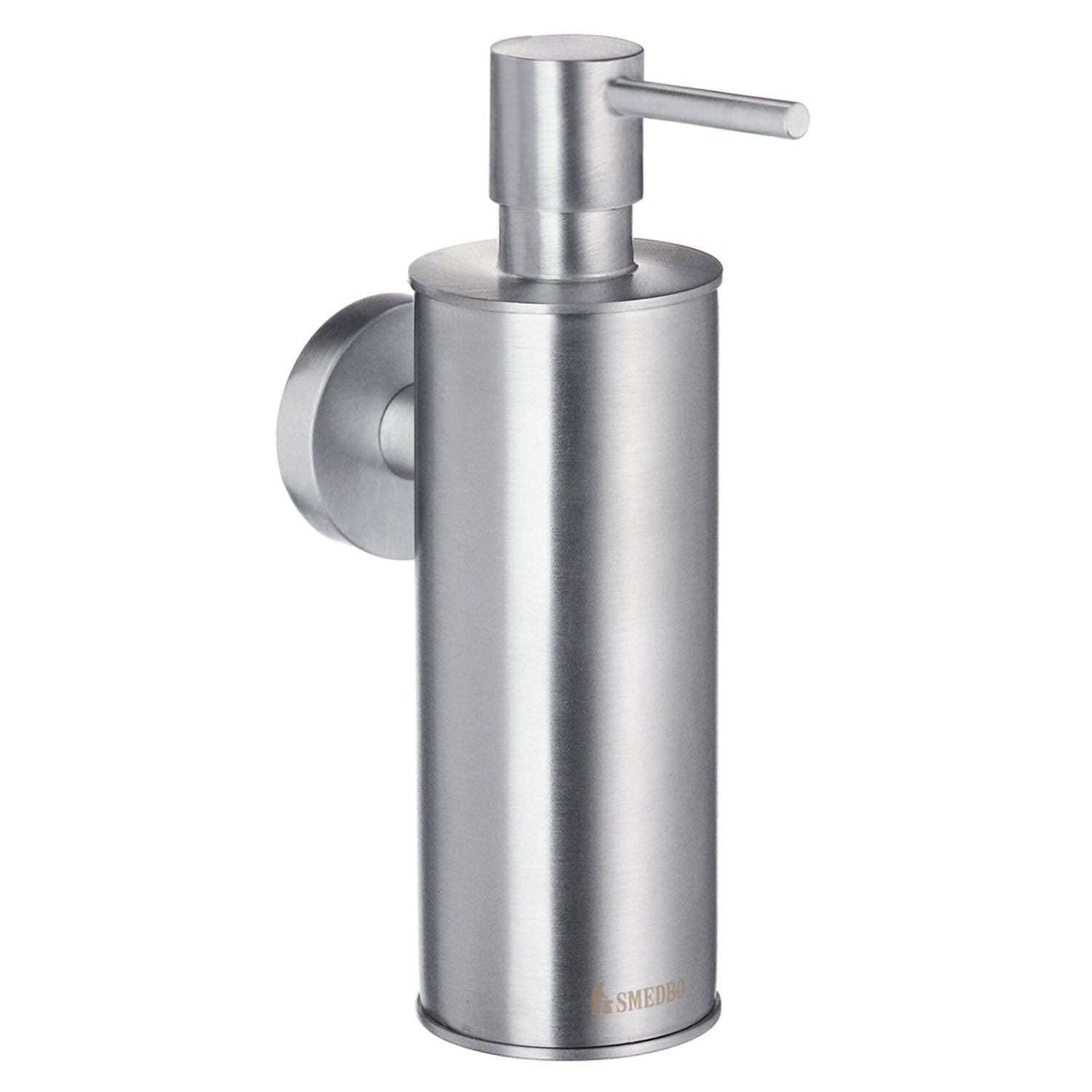Smedbo Home Wall Mounted Soap Dispenser in Brushed Chrome