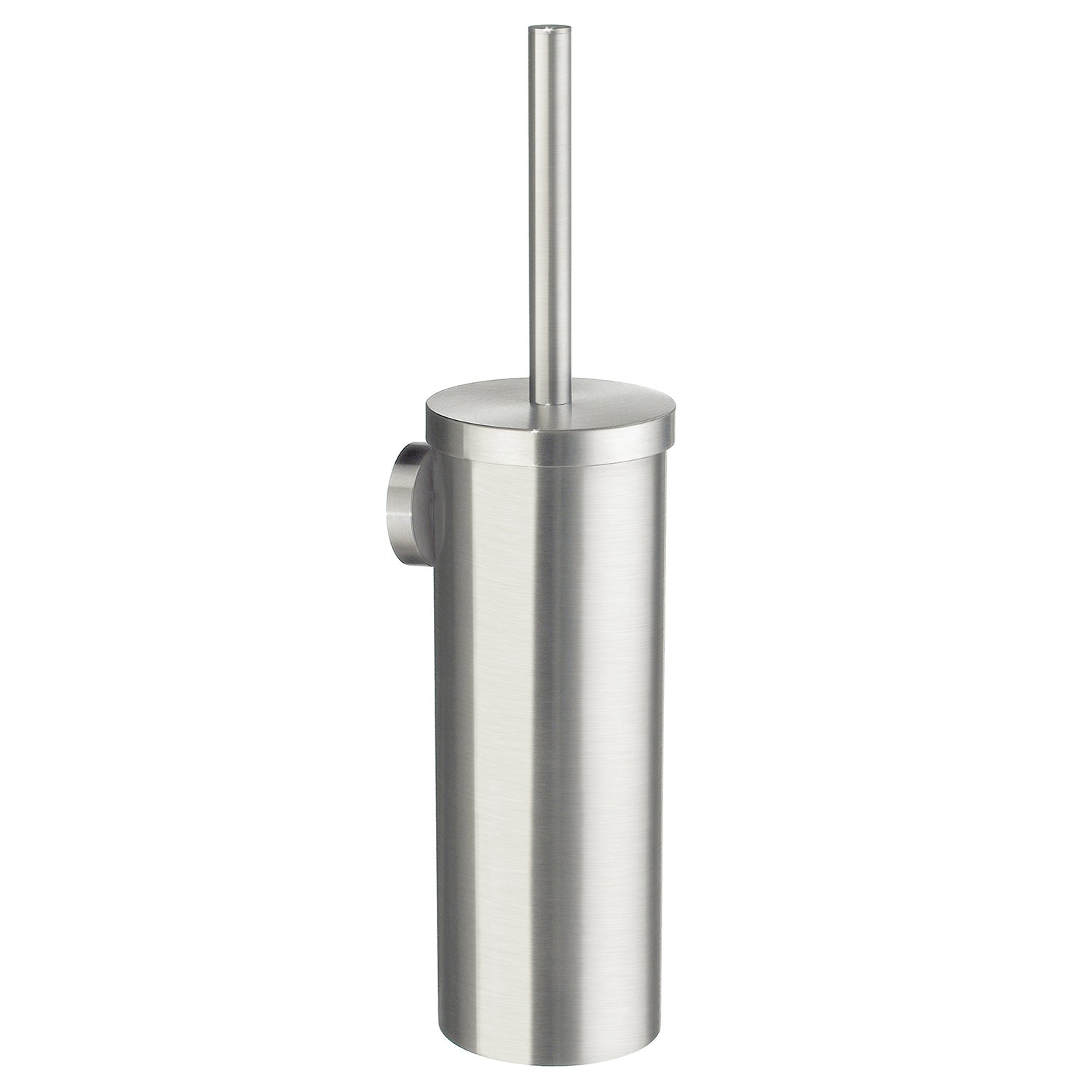 Smedbo Home Wall Mounted Toilet Brush Holder in Brushed Nickel