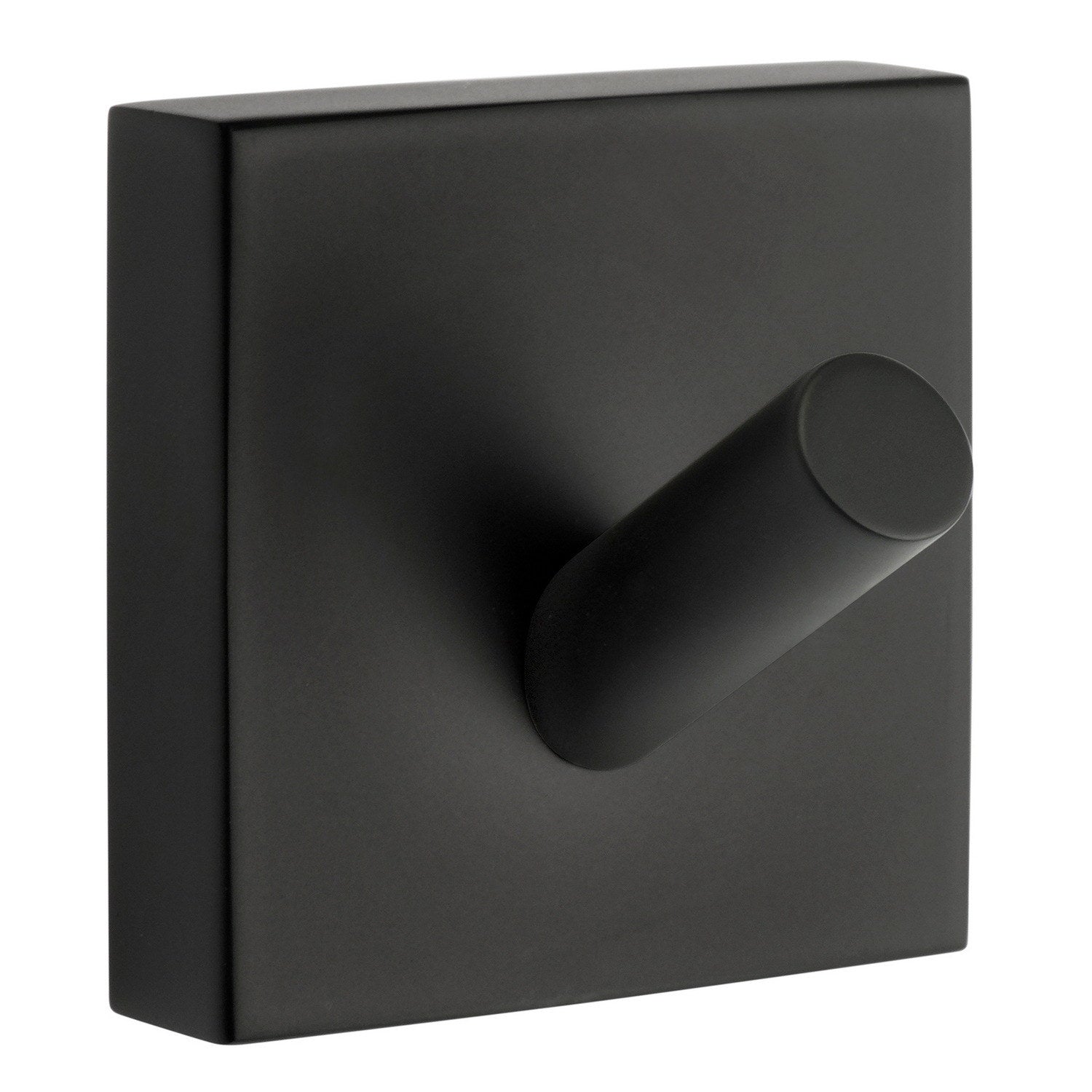 RB355 Smedbo House Black Single Towel Hook
