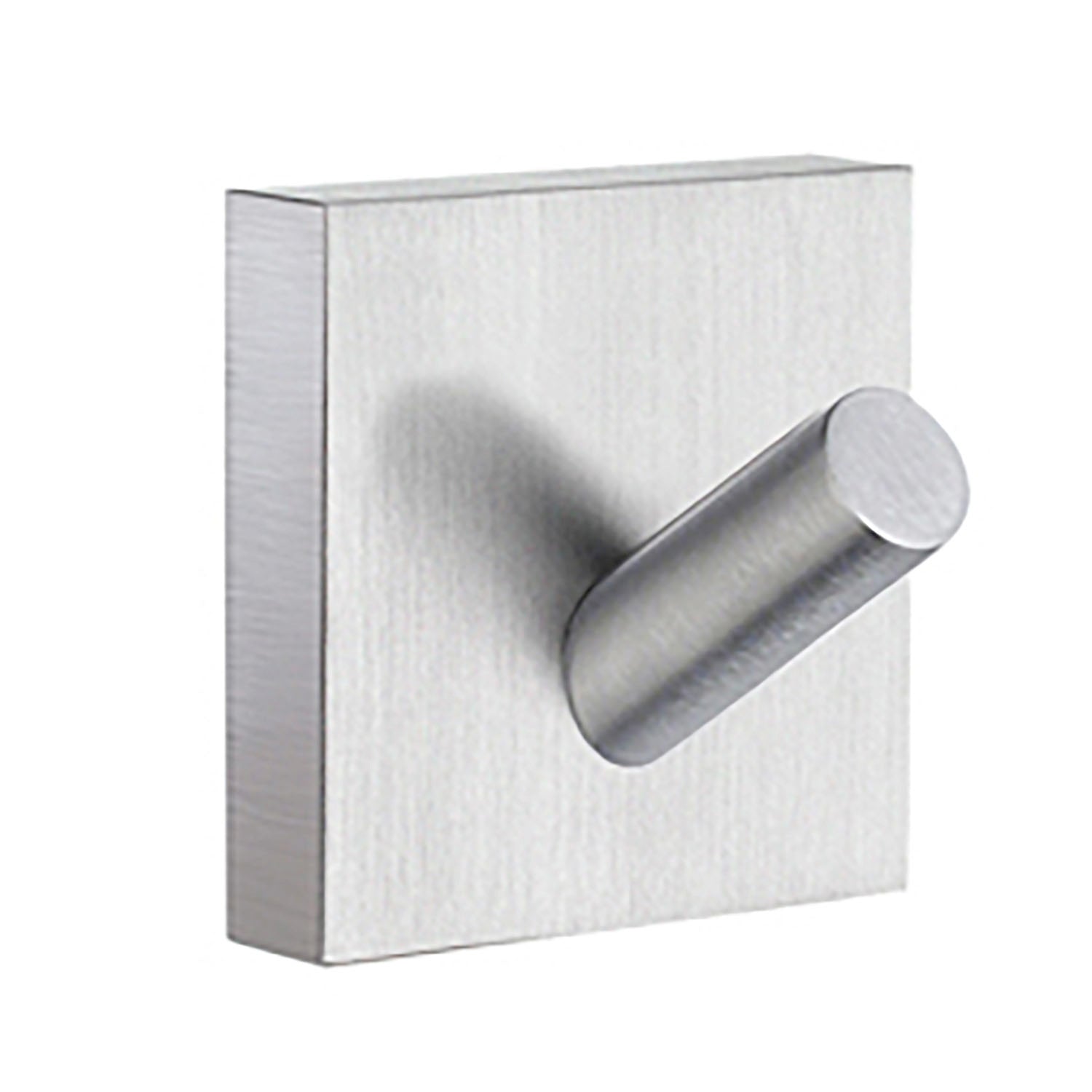 RS355 Smedbo House Brushed Chrome Single Towel Hook