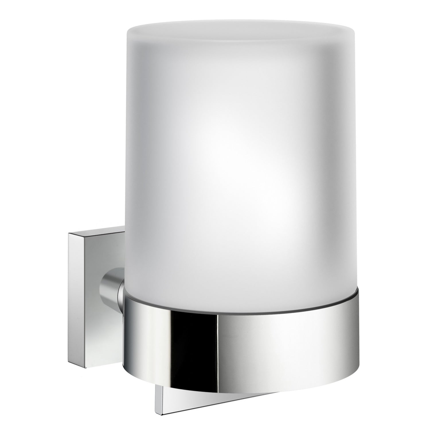 RK361 Smedbo House Glass Wall Mounted Soap Dispenser in Chrome