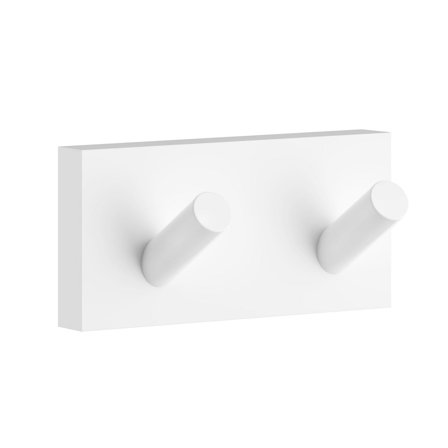 RX356 Smedbo House Matt White Double Towel Hook