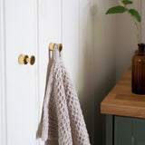RV3455 Smedbo House Polished Brass Multi Purpose Bathroom Hook Pair Lifestyle