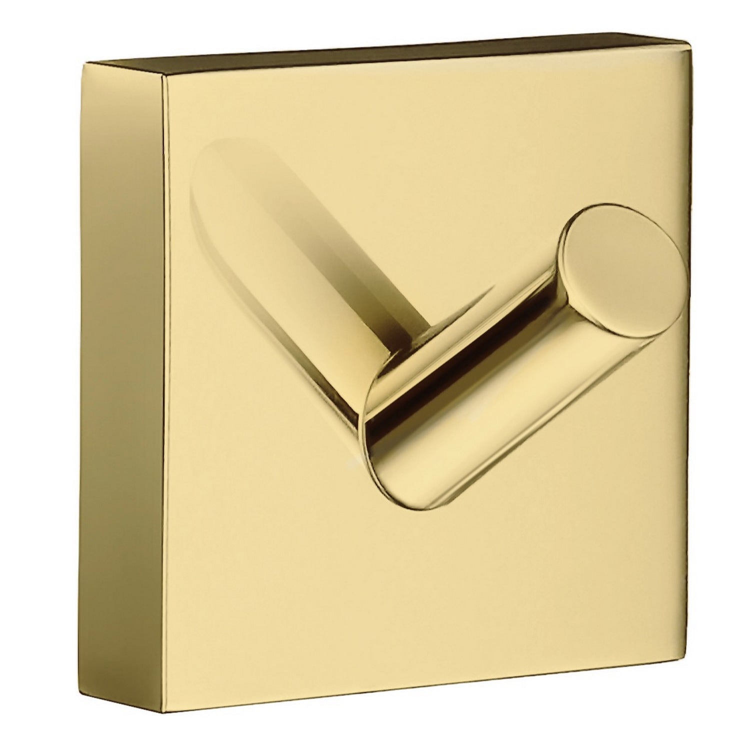 RV355 Smedbo House Polished Brass Single Towel Hook