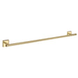RV3464 Smedbo House Polished Brass Single Towel Rail