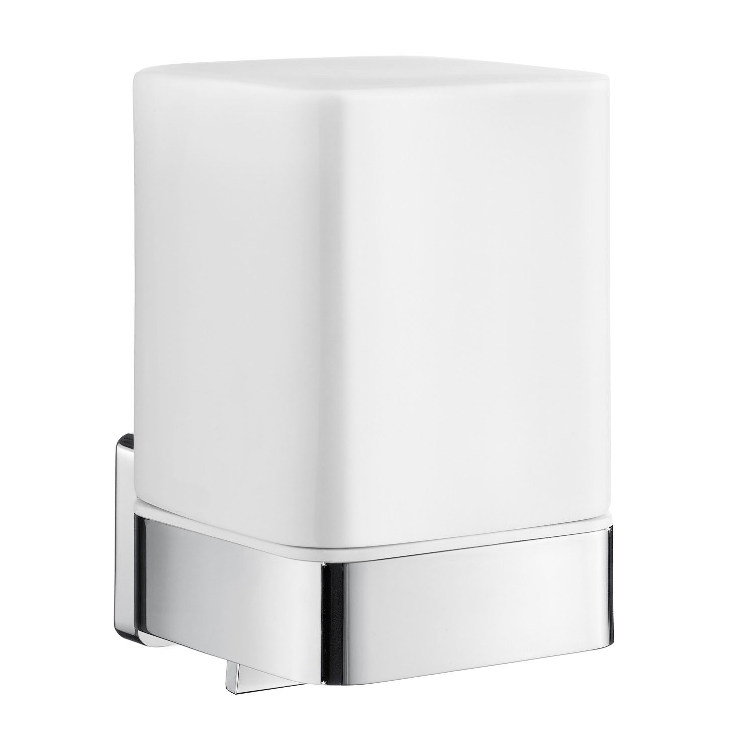 OK461P Smedbo Ice Chrome Wall Mounted Soap Dispenser