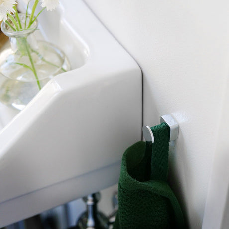 OK3455 Smedbo Ice Pair of Multi Purpose Towel Hooks Lifestyle