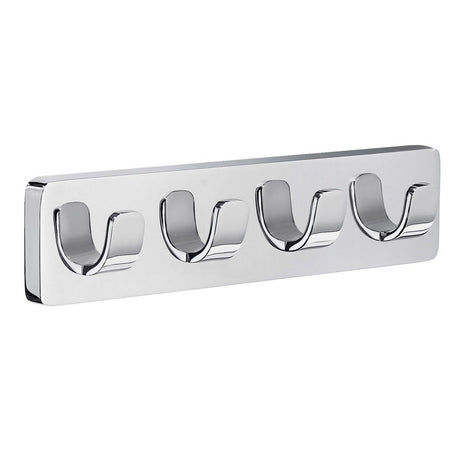 OK359 Smedbo Ice Quadruple Towel Hook