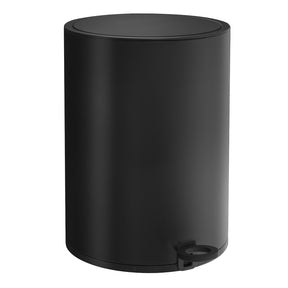 FB668 Smedbo Outline 6 Litre Black Soft Close Pedal Bin