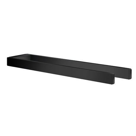 Smedbo Outline Double Towel Rail in Black  2