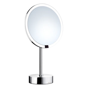 Smedbo Outline Freestanding LED Make Up Mirror In Polished Chrome