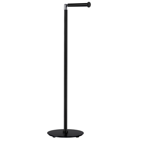 Smedbo Outline Lite Black Spare Base Toilet Roll Holder in Black