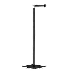 Smedbo Outline Lite Square Base Spare Toilet Roll Holder in Black