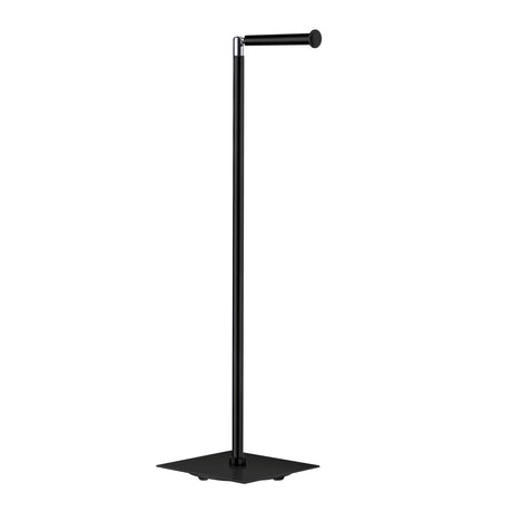 Smedbo Outline Lite Square Base Spare Toilet Roll Holder in Black