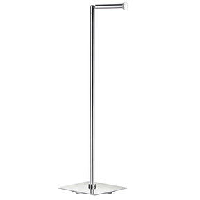 Smedbo Outline Lite Square Base Spare Toilet Roll Holder in Polished Stainless Steel