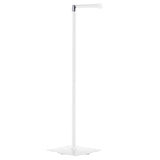 Smedbo Outline Lite Squared Base Spare Toilet Roll Holder in White