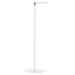 Smedbo Outline Lite Squared Base Spare Toilet Roll Holder in White