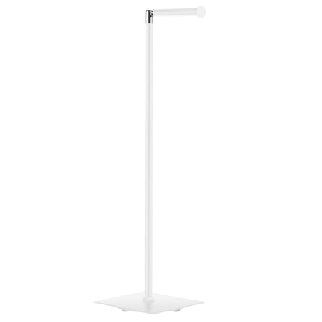 Smedbo Outline Lite Squared Base Spare Toilet Roll Holder in White