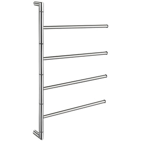 Smedbo Outline Lite Swing Arm Towel Rail In Polished Stainless Steel