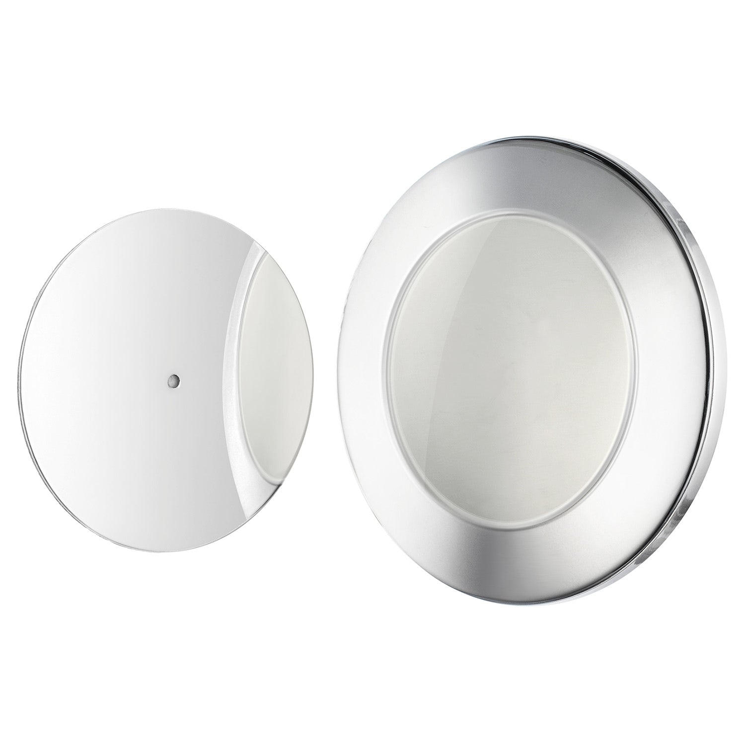 Smedbo Outline Magnetic Mirror in Polished Chrome magnets